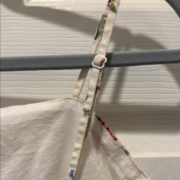 Rachel Zoe Red and Yellow Tie Front Crop Top - Picture 5 of 9